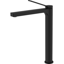 Смеситель для раковины высокий Azario Vise AZ-VQQ168R30PA, черный, Цвет производителя: чёрный фото 