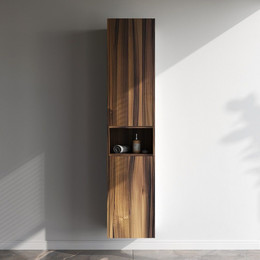 Пенал подвесной Am.Pm Func 40 см M8FCH04029OF+M8FCH0402OF+M8FOH0401OF, дуб крафт фото 