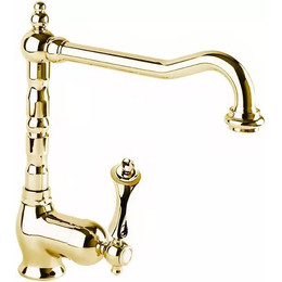 Смеситель для кухни Cezares MARGOT-LLM2-03/24-M, золото 24 карат, Цвет производителя: золото фото 