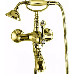 Смеситель для ванны Cezares MARGOT-VDM-03/24-M, золото 24 карат фото 