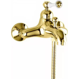 Смеситель для ванны Cezares MARGOT-VM-03/24-Bi, золото 24 карат, Цвет производителя: золото фото 