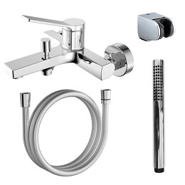 Смеситель для ванны Azario Vise AZ-VSA238330C, Цвет производителя: хром фото 