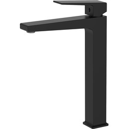 Смеситель для раковины высокий Azario Eddie AZ-VBH168U07PA, черный, Цвет производителя: чёрный фото 