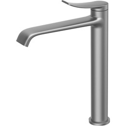 Смеситель для раковины высокий Azario Ability AZ-VQR168R31AJ, графит, Цвет производителя: оружейная сталь фото 