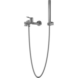 Смеситель для ванны Azario Ability AZ-VRY238331AJ, графит, Цвет производителя: оружейная сталь фото 