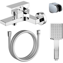 Смеситель для ванны Azario Eddie AZ-WQY238207C, Цвет производителя: хром фото 