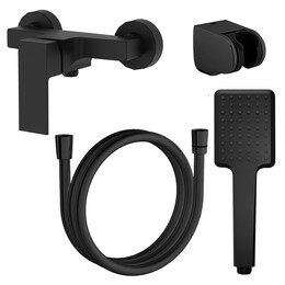 Смеситель для душа Azario Eddie AZ-WQY338207PA, черный, Цвет производителя: чёрный фото 