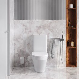 Набор унитаз-компакт с гигиеническим душем Am.Pm Inspire V2.0 CK50C1704W фото 