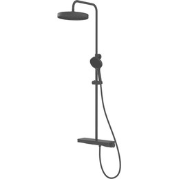 Душевая стойка с термостатом Vincea Inspire VSFS-3I12TMB, черный фото 