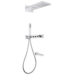 Душевая система для ванны с термостатом Abber Rund AF8753 фото 