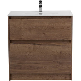 Тумба напольная с раковиной BelBagno KRAFT39-700/390-2C-PIA-RT 70 см, Rovere Tabacco фото 