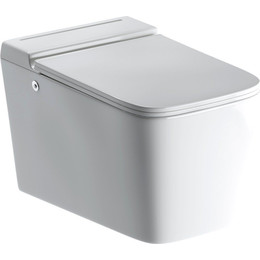 Унитаз подвесной безободковый импульсный Grossman Impuls GR-5501 с крышкой микролифт фото 