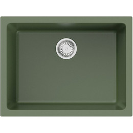 Кухонная мойка Omoikiri Okinoshima 61-U/I-OL 4997064, olive, Цвет производителя: Olive фото 