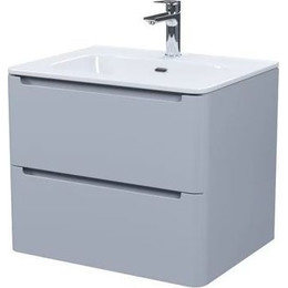 Тумба подвесная с раковиной Iddis Edifice 60 см EDI60L0i95K, светло-серый фото 