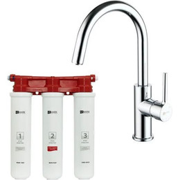 Смеситель для кухни Lemark Comfort + фильтр Basic LM3073C085 фото 