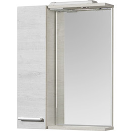 Зеркало-шкаф Акватон Ронда 55 см 1A208602RSC2L L, дуб соммерсет фото 