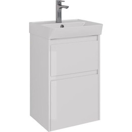 Тумба подвесная с раковиной Lemark Combi 45 см LM03C45T фото 