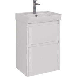 Тумба подвесная с раковиной Lemark Combi 50 см LM03C50T фото 