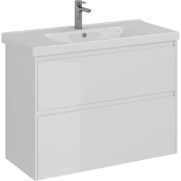 Тумба подвесная с раковиной Lemark Combi 100 см LM03C100T фото 
