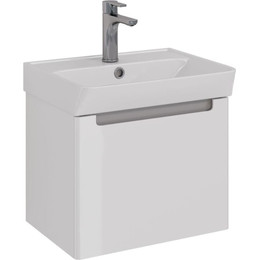 Тумба подвесная с раковиной Lemark Buno Mini 50 см LM05BM50T фото 
