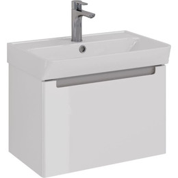 Тумба подвесная с раковиной Lemark Buno Mini 60 см LM05BM60T фото 