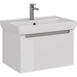 Тумба подвесная с раковиной Lemark Buno Mini 70 см LM05BM70T фото 