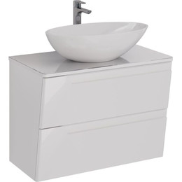 Тумба подвесная со столешницей Lemark Miano 80 см LM06M80T фото 