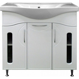 Тумба напольная с раковиной Стиль Милена 80 см фото 