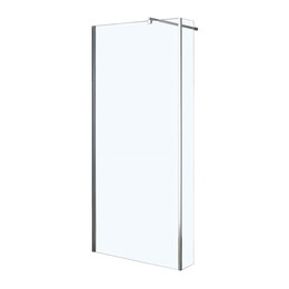 Душевая перегородка Loranto Walk-in 100 см CS-L801 100, хром/прозрачное фото 