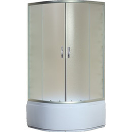 Душевое ограждение Loranto CS-8020S 90х90 см, сатин/матовое фото 