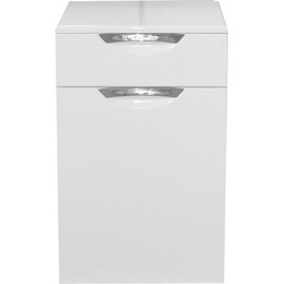 Тумба напольная Стиль 40 см R, белый фото 