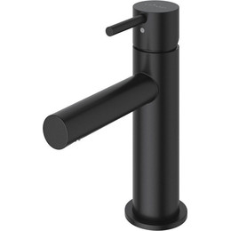 Смеситель для раковины Cezares LEAF-LSM1-L-NOP, черный матовый, Цвет производителя: чёрный фото 