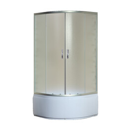 Душевое ограждение Loranto CS-8010S 80х80 см, сатин/матовое фото 