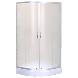 Душевое ограждение Loranto CS-8025S 100х100 см, сатин/матовое фото 