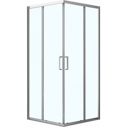 Душевое ограждение Azario Seattle 80x80 см AZ-131 S A, хром/прозрачное фото 