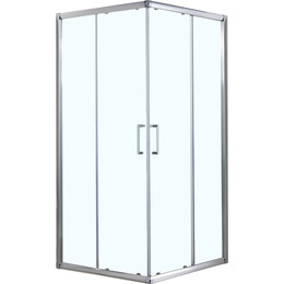 Душевое ограждение Azario Greenwood AZ-NNE1142 90х90 см, хром/прозрачное фото 