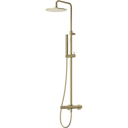 Душевая стойка Cezares LEAF-CDA-30-SR, Sunrise, Цвет производителя: золото фото 