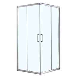 Душевое ограждение Azario Greenwood AZ-NNE1142 90х90 см, хром/прозрачное фото 