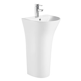 Раковина напольная Azario Fretta Round 48 см фото 