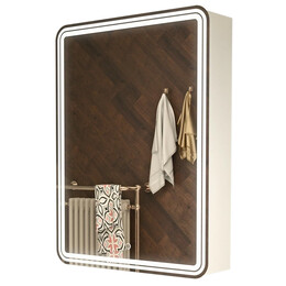 Зеркало-шкаф Azario Adriana 1Л Led 60 см фото 