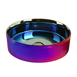 Раковина-чаша Abber Bequem 40 см AC2114Regen, хамелеон фото 