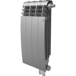 Радиатор Royal Thermo BiLiner 500 VR Silver Satin 320х570 мм (4 секции) фото 