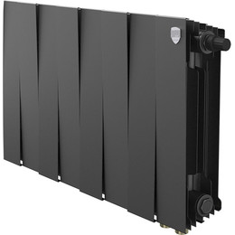 Радиатор Royal Thermo PianoForte 300 Noir Sable VDR80 640х380 мм (8 секций) фото 