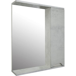 Зеркало-шкаф Loranto Florena 60 см CS00086984 R, светлый бетон фото 