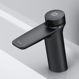 Смеситель для раковины AM.PM Inspire 2.0 F50A02522, чёрный, Цвет производителя: чёрный фото 