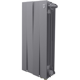 Радиатор Royal Thermo PianoForte 500 Silver Satin VDR80 320х590 мм (4 секции) фото 