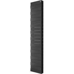 Вертикальный радиатор Royal Thermo PianoForte Tower 300 Noir Sable 380х1760 мм (22 секции) фото 