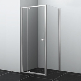 Душевое ограждение WasserKraft Aula 90x100 см 11P18, хром/прозрачное фото 
