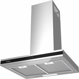 Вытяжка Korting KHC 6737 XGN (чёрное стекло) фото 