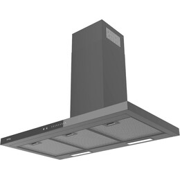 Вытяжка Korting KHC 9989 GN (чёрное стекло) фото 